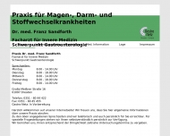 Bild Dr. Franz Sandforth