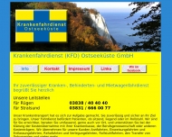 Bild Webseite  Bergen auf Rügen