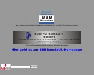 Bild BBB Bro fr Baustatik Beckers