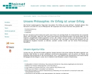 Website fairnet medienagentur