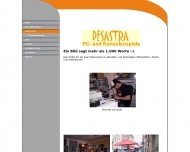Website DESASTRA PC- und Konsolenspiele