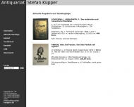 Bild Kpper Stefan Antiquariat