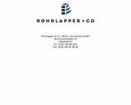Rohrlapper Co. Berlin real estate GmbH