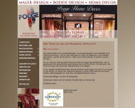 Website Abbeizarbeiten Maler-Design POGGE