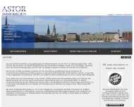 Website Astor Immobilien