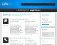 Website stylefactor - Niederlassung Essen