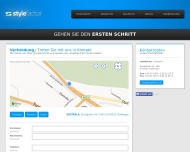 Website stylefactor - Niederlassung Essen
