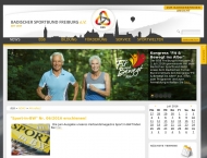 Website Badischer Sportbund Freiburg
