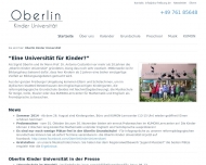 Bild Oberlin Kinderuniversitt