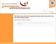 Website Geburtshaus Schwachhausen