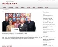 Website Withöft & Sohn Polstermöbel