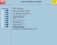 Willkommen Bernd Koch Siebdruck GmbH Dortmund