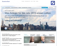 Website Deutsche Bank