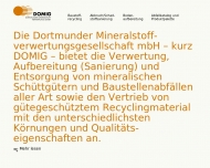 DOMIG - Dortmunder Mineralstoffverwertungs gesellschaft mbH