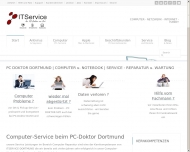 Website PC Doktor Dortmund Computer Service - PC Notdienst