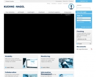 Website Kühne + Nagel (AG