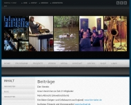 Website Blaue Fabrik