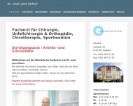 Bild Khler Jens Praxis fr Chirurgie u. Unfallchirurgie D-Arzt