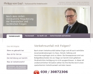 Bild Philipp Freiherr von Gayl, Rechtsanwalt Verkehrsrecht