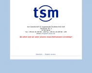 Bild tsm Gesellschaft fr angewandte Studiotechnik mbH - Medienvertrieb Mediendienstleistungen