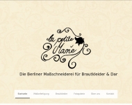 la petite Marie - Berliner Ma?schneiderei Brautkleider Hochzeitskleider Hochzeitsmoden Damenmoden Be...