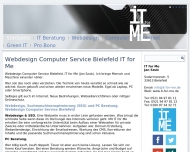 Bild IT for me Webdesign IT Beratung Bielefeld