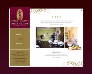 Website Kosmetik und Nagelstudio Belle de Jour