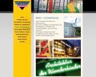 Website WIGGER Werbetechnik - Siebdruck, Digitaldruck, Schilder ...