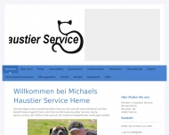 Website Michaels Haustier Service