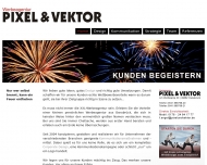Bild Pixel und Vektor
