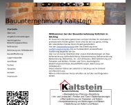 Bild Bauunternehmung Kaltstein