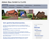 Firma Abken- Bau GmbH CoKG, Siedlerweg 1, 26556 Utarp