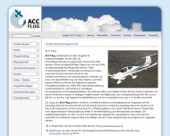 Website ACC Flug