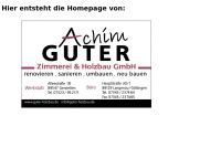 Bild Achim Guter Zimmerei & Holzbau GmbH