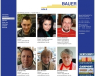 Website Bauer Holz