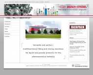 Website Bausch + Ströbel Maschinenfabrik Ilshofen Verwaltungs