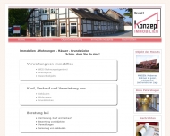 Website Konzept Immobilien