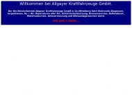 Bild Allgayer Kraftfahrzeuge GmbH