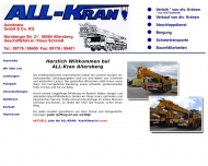 Bild Joachim - All-Kran Autokrane GmbH & Co. KG