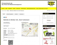 Bild Behnke & Krber Inh. Axel Culemann e.K.