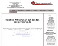 Bild bender - raumsysteme e. K.