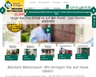 Bild Beckers Betonzaun & Garten GmbH