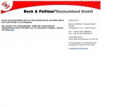 Bild Beck & Pollitzer Deutschland GmbH