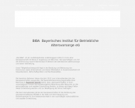 Bild (BIBA) Bayerisches Institut fr Betriebliche Altersvorsorge eG.