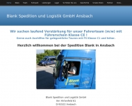 Bild Blank Spedition & Logistik GmbH