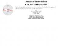 Bild B & P Bro & Papier GmbH Papiergrohandlung