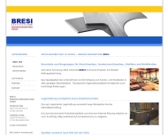 Website BRESI Brennschneidbetrieb