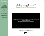 Bild Buch/Druck/Kunst e.V. (Gesellschaft zur Förderung Zeitgenössischer Buchk.)