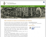 Website Bund Alter Freiburger Alemannen