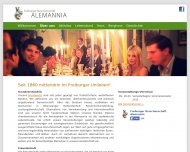 Website Bund Alter Freiburger Alemannen